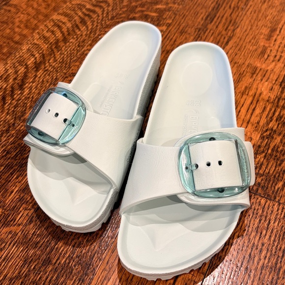 Birkenstock Shoes - Birkenstock Madrid EVA Big Buckle Surf Green